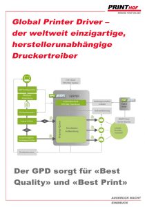 Global Printer Driver by Printhof